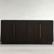 Diego Dark Stained Oak 4 Door Sideboard