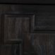 Ezekiel Cerused Forest Black 3 Door Sideboard