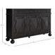 Ezekiel Cerused Forest Black 3 Door Sideboard