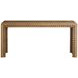 Sirius Satin Oak Rectangular Console Table
