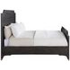 Alexandra Cerused Forest Black King Panel Bed