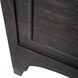 Alexandra Cerused Forest Black King Panel Bed