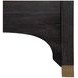 Alexandra Cerused Forest Black King Panel Bed