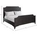 Alexandra Cerused Forest Black King Panel Bed