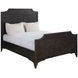 Alexandra Cerused Forest Black Queen Panel Bed