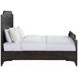 Alexandra Cerused Forest Black Queen Panel Bed