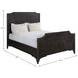 Alexandra Cerused Forest Black Queen Panel Bed