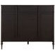 Andrea Dark Stained Oak Panel Bedroom Set