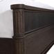 Andrea Dark Stained Oak Queen Panel Bed
