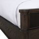 Andrea Dark Stained Oak Queen Panel Bed