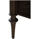 Andrea Dark Stained Oak Queen Panel Bed