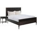 Andrea Dark Stained Oak Panel Bedroom Set