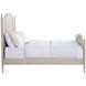 Caroline Cerused White Panel Bedroom Set