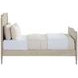 Caroline Cerused White Twin Panel Bed