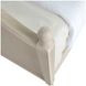 Caroline Cerused White Twin Panel Bed
