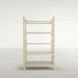 Natalie Cerused White Bookcase