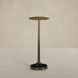 Ombre Faded Bronze Round Drink Table