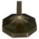 Ombre Faded Bronze Round Drink Table