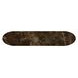 Summit Dusk and Dark Emperador Oval Marble Top Console Table