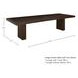 Highland Dusk 118" Extendable Rectangular Dining Table