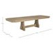 Maris Drift 118" Extendable Rectangular Dining Table