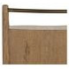 Highland Dawn and Sand Performance Fabric Upholstered Dining Arm Chair
