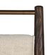 Highland Dusk and Sand Performance Fabric Upholstered Dining Arm Chair