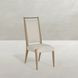 Highland Dawn and Sand Performance Fabric Upholstered Dining Side Chair