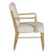 Maris Ivory Performance Fabric Upholstered Dining Arm Chair