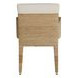 Maris Ivory Performance Fabric Upholstered Dining Arm Chair