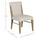 Maris Ivory Performance Fabric Upholstered Dining Side Chair