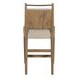 Highland Dawn and Sand Performance Fabric Upholstered Counter Height Stool