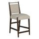 Highland Dusk and Sand Performance Fabric Upholstered Counter Height Stool