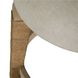 Maris Ivory Performance Fabric Upholstered Swivel Counter Height Stool