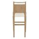 Highland Dawn and Sand Performance Fabric Upholstered Bar Stool