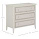 Grand Bermuda Whitewash 3 Drawer Chest
