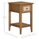 Grand Bermuda Sandbar 1 Drawer Open Nightstand