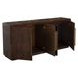 Summit Dusk and Dark Emperador 4 Door Marble Top Sideboard