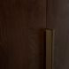 Summit Dusk and Dark Emperador 4 Door Marble Top Sideboard