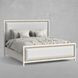 Grand Bermuda Whitewash King Panel Bed