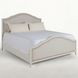 Grand Bermuda Whitewash Queen Classic Panel Bed
