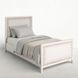 Grand Bermuda Whitewash Twin Panel Bed