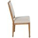 Danielle Pecan Performance Fabric Dining Chair