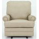 Scottie Cashmere Stone Leather Wall Hugger Power Recliner with USB Port