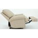 Scottie Cashmere Stone Leather Wall Hugger Power Recliner with USB Port