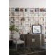 Linea Grey And Cerused Charcoal Arm Chair Set of 2