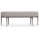 Linea Beige Metal Bench