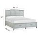 Glenbrook Pebble King Storage Panel Bed