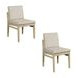 Trifecta Beige Upholstered Dining Chair Set of 2