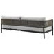 Alegria Light Gray 84" Outdoor Sofa